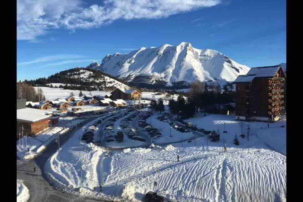 Appartement Superdevoluy 28M2 Au Pied Des Pistes 9Eme Etage Le Devoluy Bagian luar foto